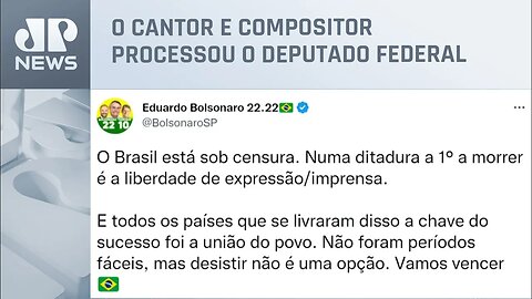 Entenda pedido de Chico Buarque para recorrer de decisão a favor de Eduardo Bolsonaro