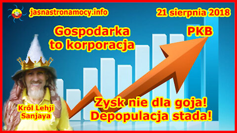 Gospodarka to korporacja‼ - Zysk nie dla goja‼ Depopulacja stada!