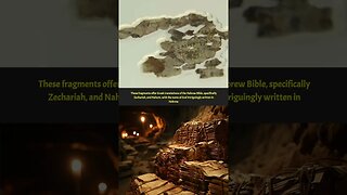 2021's Historic Reveal: New Dead Sea Scrolls Unearthed #shorts #ancient #history