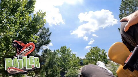 [POV] Rattler Frisbee Ride at Wild Adventures Theme Park