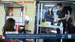 Mobile coronavirus test launches in Phoenix