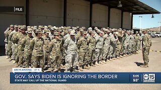 Gov. Ducey says he will send National Guard to border, even if the state has to pay for it