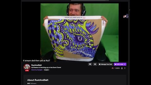 Gifting a fellow streamer a Diamond Painting *Live stream Clip*
