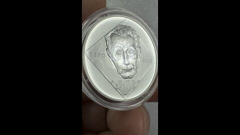 Czech Republic 200 Korun 2020 Kčs Kč Adolf Loos Silver Coin