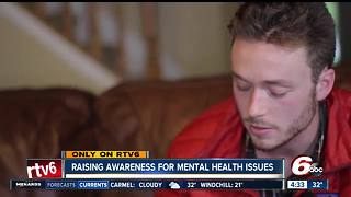 Fishers man raising awareness for mental health issues