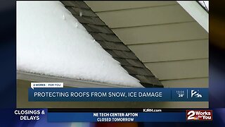 Protecting roofs from snow, ice damage