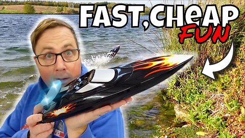 Crazy CHEAP Brushless RC Boat! You Will Want One! EAT EBT04
