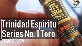 UNEXPECTEDLY SPICY! Trinidad ESPIRITU Series No. 1 Toro - CIGAR REVIEWS by CigarScore