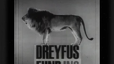 1960s Dreyfus Fund Inc - mutual fund investment old tv commercial in black and white