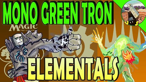 Mono Green Tron VS Elementals｜Rough Luck! ｜Magic The Gathering Online Modern League Match