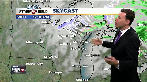 Michael Fish's NBC26 Storm Shield weather forecast