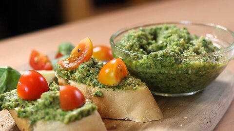 How to make Fresh Basil Pesto