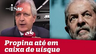 Lula recebia propina até em caixa de uísque