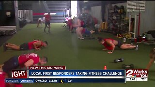 local first responders taking fitness challenge