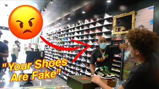 YOUR SHOES ARE FAKE PRANK GONE WRONG!!!!! (PART TWO)