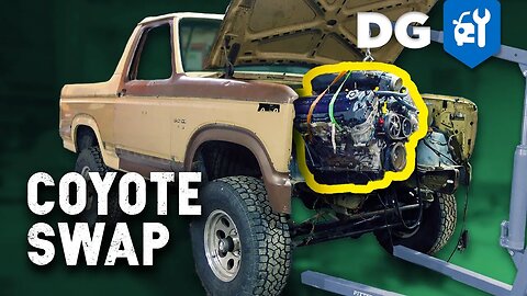 How To Swap 5.0 Coyote in 1980-96 Ford F-Series Bronco / Truck