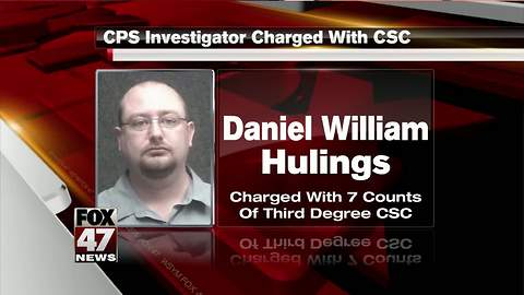 CPS investigator charged with CSC