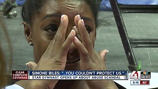 'You literally had one job and you couldn't protect us:' Simone Biles talks USA Gymnastics