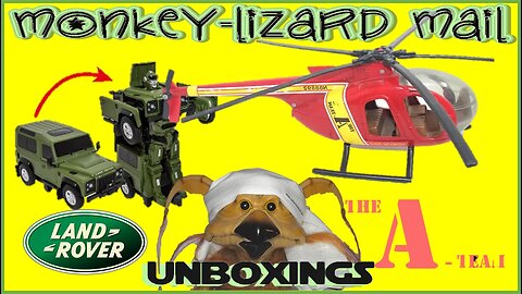 A TEAM Helicopter & Land Rover TRANSFORMABLE - MoNKeY LiZaRd Mail