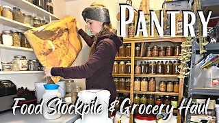 HUGE Whole Foods Pantry ReStock & Refill + Large Family Grocery Haul (Bulk Food Storage Containers)