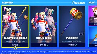 *NEW* FORTNITE HARLEY QUINN SKIN OUT NOW! FORTNITE ITEM SHOP RIGHT NOW! (FORTNITE BATTLE ROYALE)