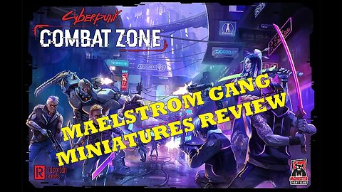 Cyberpunk Red Combat Zone Maelstrom Gang Miniatures Review