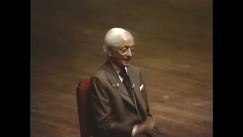 Is it possible to be free from problems J Krishnamurti