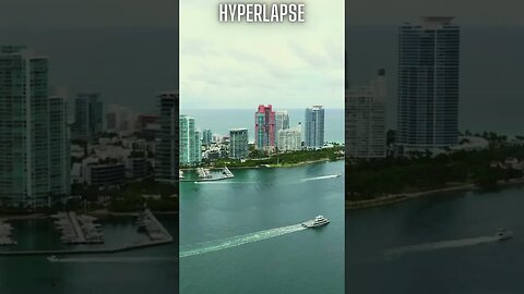 Hyperlapse Miami Beach, FLORIDA