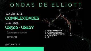 Aulão Livre 5 - Complexidades - US500 e US10Y | ONDAS DE ELLIOTT