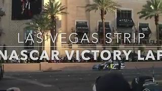 NASCAR Victory Lap on the Las Vegas Strip | NASCAR Champions Week