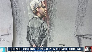 Defense focusing on penalty in Charleston church shooting