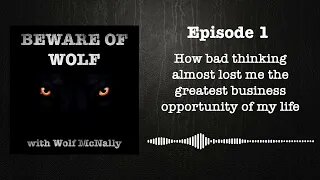 Episode 1: How bad thinking almost lost me the greatest business opportunity of my life