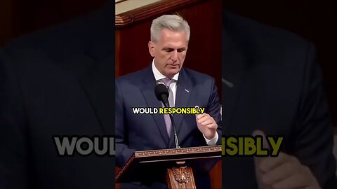 Kevin Mccarthy Makes a Move You Won't Believe