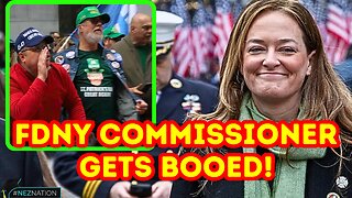 🚨FDNY Commissioner Laura Kavanagh Gets BOOED at NYC St. Patrick’s Day Parade After "Hunt Down" Memo