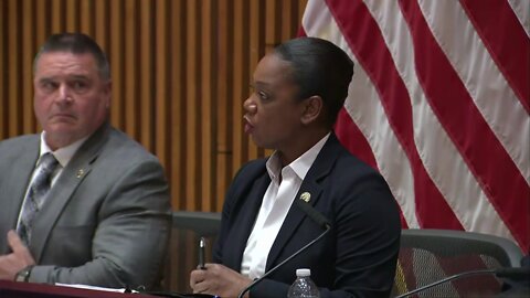 NYPD holds press conference on crime statistics