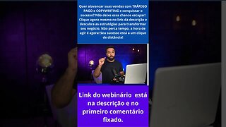 Treinamento Gratuito de Funil de Vendas e Tráfego Pago para Alavancar seus Resultados!#shorts