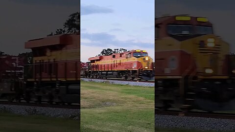 Florida East Coast Railway FEC-107 at Daytona Beach Golf Club August 12 2023 #railfanrob #fec107