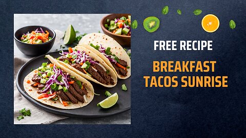 Free Teriyaki Beef Tacos Fusion Recipe 🌮🥩