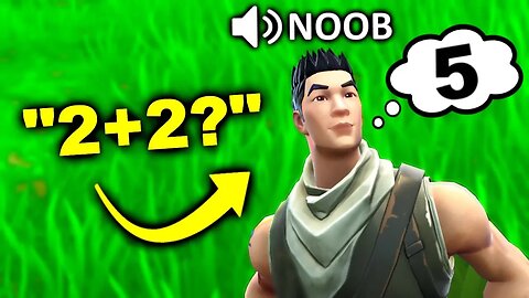 kid helps me CHEAT on math test.. (Fortnite)