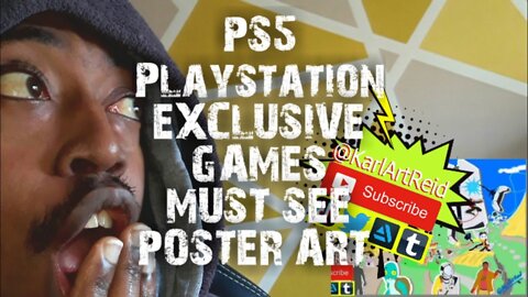 PS5 Playstation EXCLUSIVE GAMES POSTER CREATION OMNIBUS (MUST SEE)