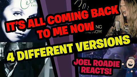 It's All Coming Back To Me Now | 4 VERSIONS! - Roadie Reacts