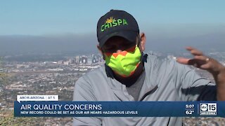 Air quality concerns could hit records in the Valley