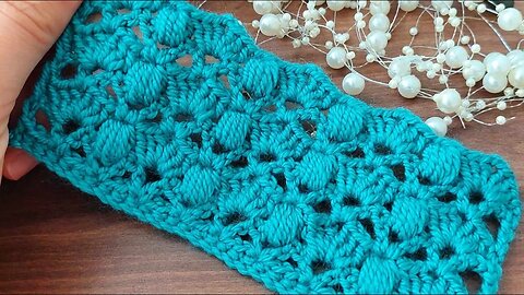 📌How to crochet very nice puff stich