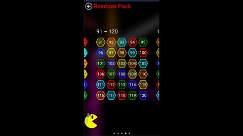 Free Flow: Hex - Walk-through for Rainbow Pack - Levels 91 - 120 - February 2022