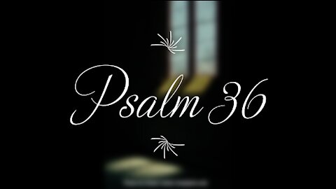 Psalm 36 | KJV