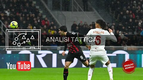 MILAN-ROMA 2-2, analisi tattica. La difesa sui gol della Roma e le posizioni medie prima e dopo