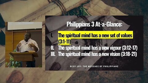Deep Joy: The Message of Philippians #7: "The Joy of a Real Righteousness" (Phil 3:1-11)