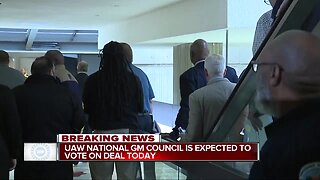 UAW National GM Council expected to vote on deal today