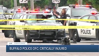 Buffalo police officer critically injured