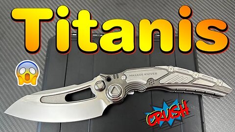 Maxace Titanis ! 🤯🤯 Monster pocket sword !!!